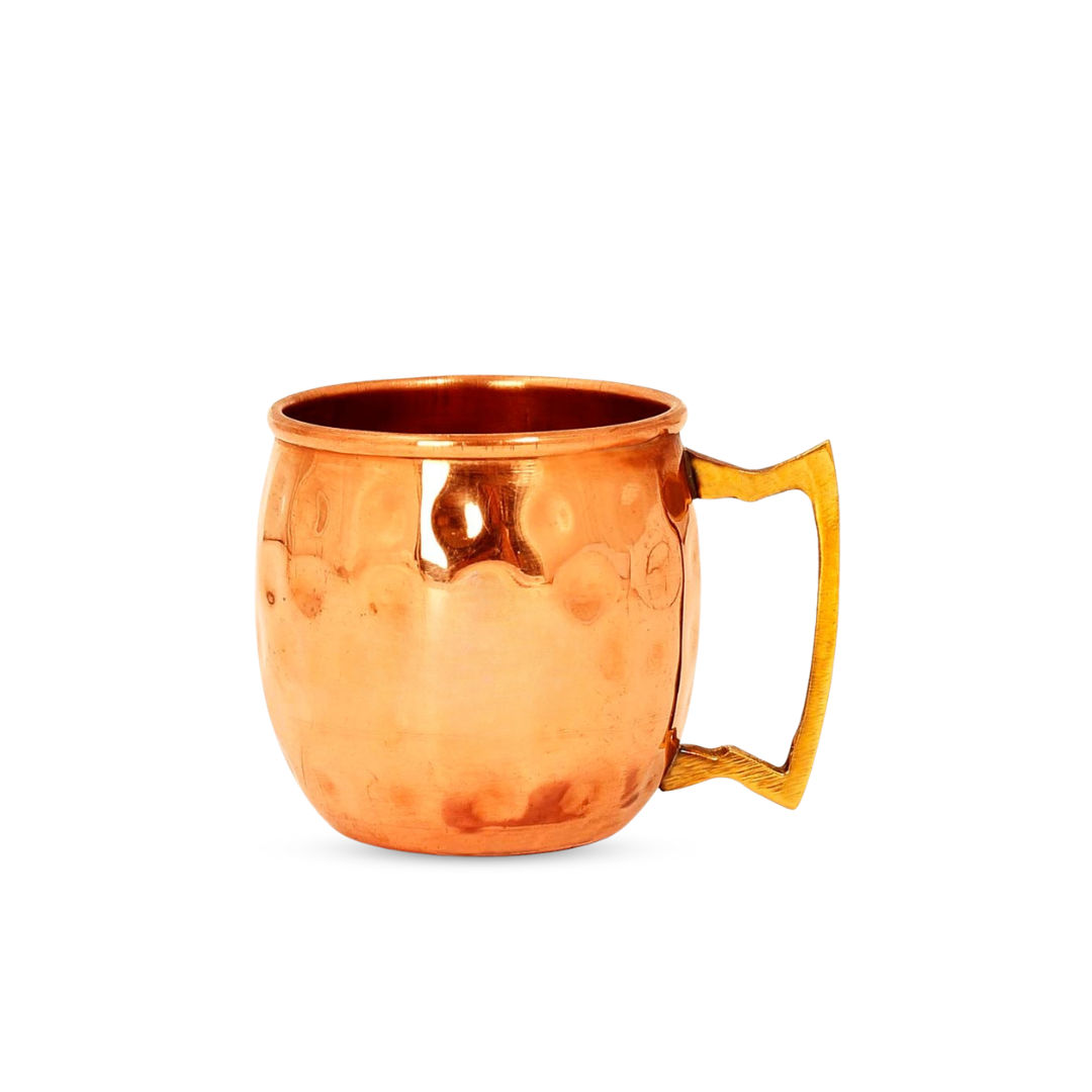 Copper Shot Mug, Hammered Design, Cup Serving Drinking Vodka Taquila Shots